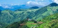 Beautiful landscape view with green Mountains from Kalaw, Shan State, Myanmar Royalty Free Stock Photo